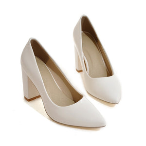 High Heeled Shoes Women's Shoes Work New Pointed Shoes