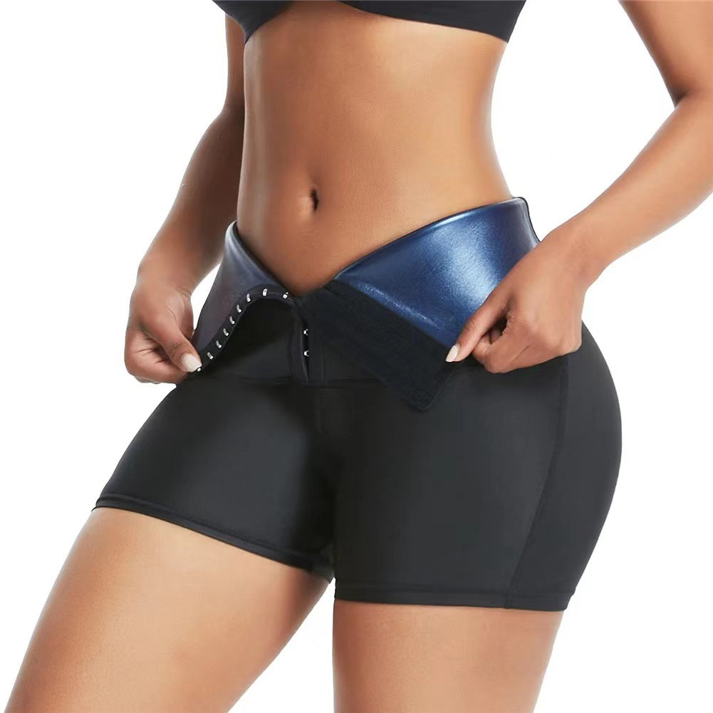 Slimming Pants Waist Trainer Shapewear Tummy Hot Thermo Sweat Leggings Fitness Workout Sweat Sauna Pants Body Shaper
